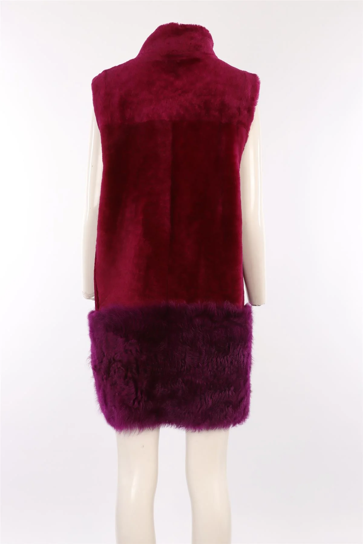 DROME PINK SHEARLING GILET LARGE - Image 4