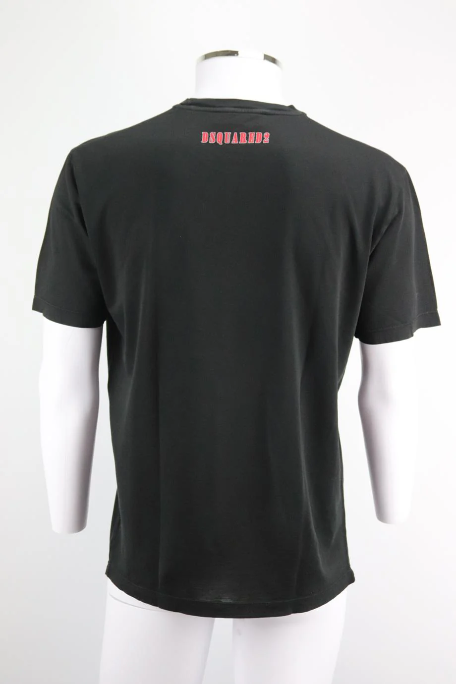 DSQUARED2 MEN'S PRINTED COTTON JERSEY T-SHIRT LARGE - Image 3