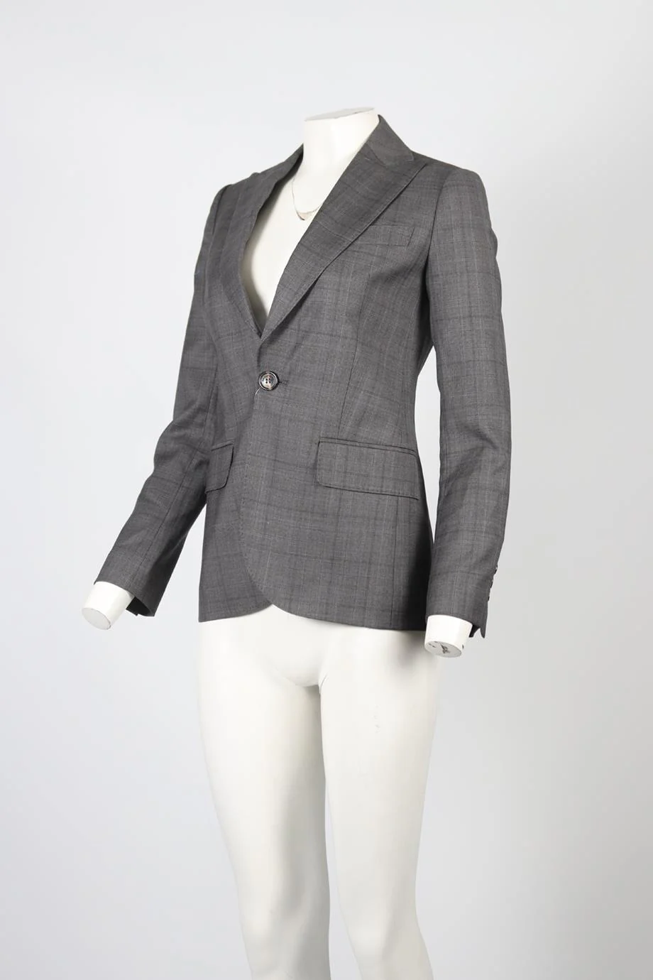 DSQUARED2 WOOL BLAZER IT 38 UK 6 - Image 3