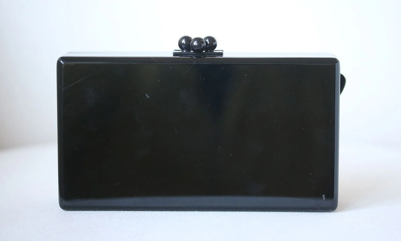 EDIE PARKER JEAN MIRRORED CORSET ACRYLIC BOX CLUTCH - Image 5