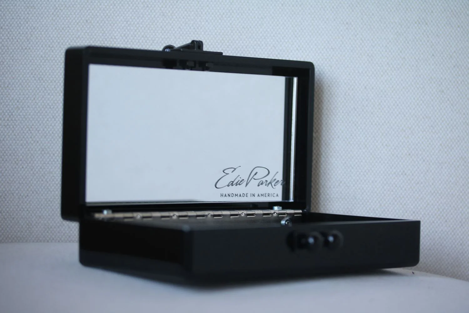 EDIE PARKER JEAN MIRRORED CORSET ACRYLIC BOX CLUTCH - Image 7