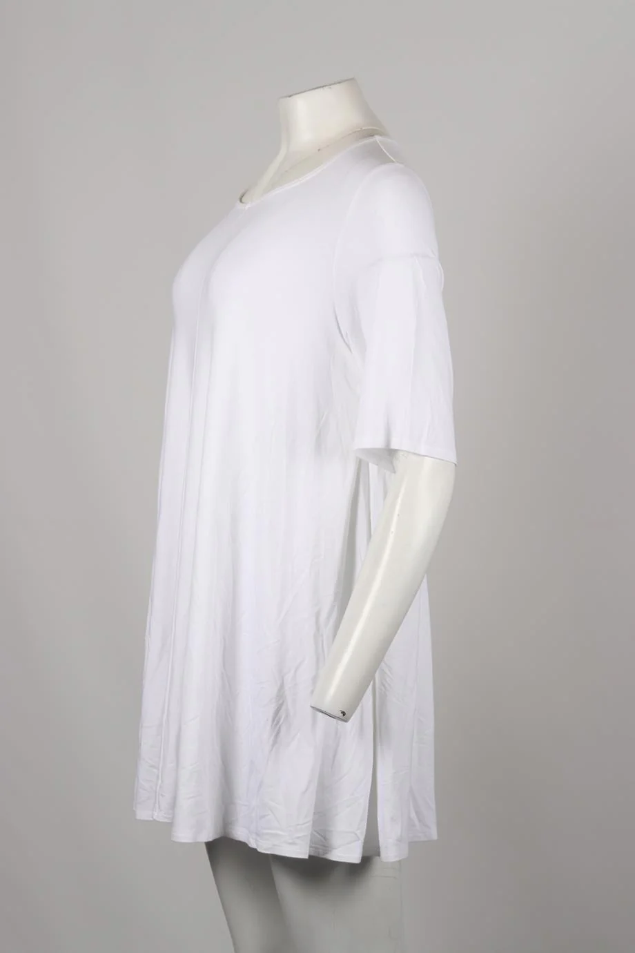 EILEEN FISHER KNIT MINI DRESS LARGE - Image 3