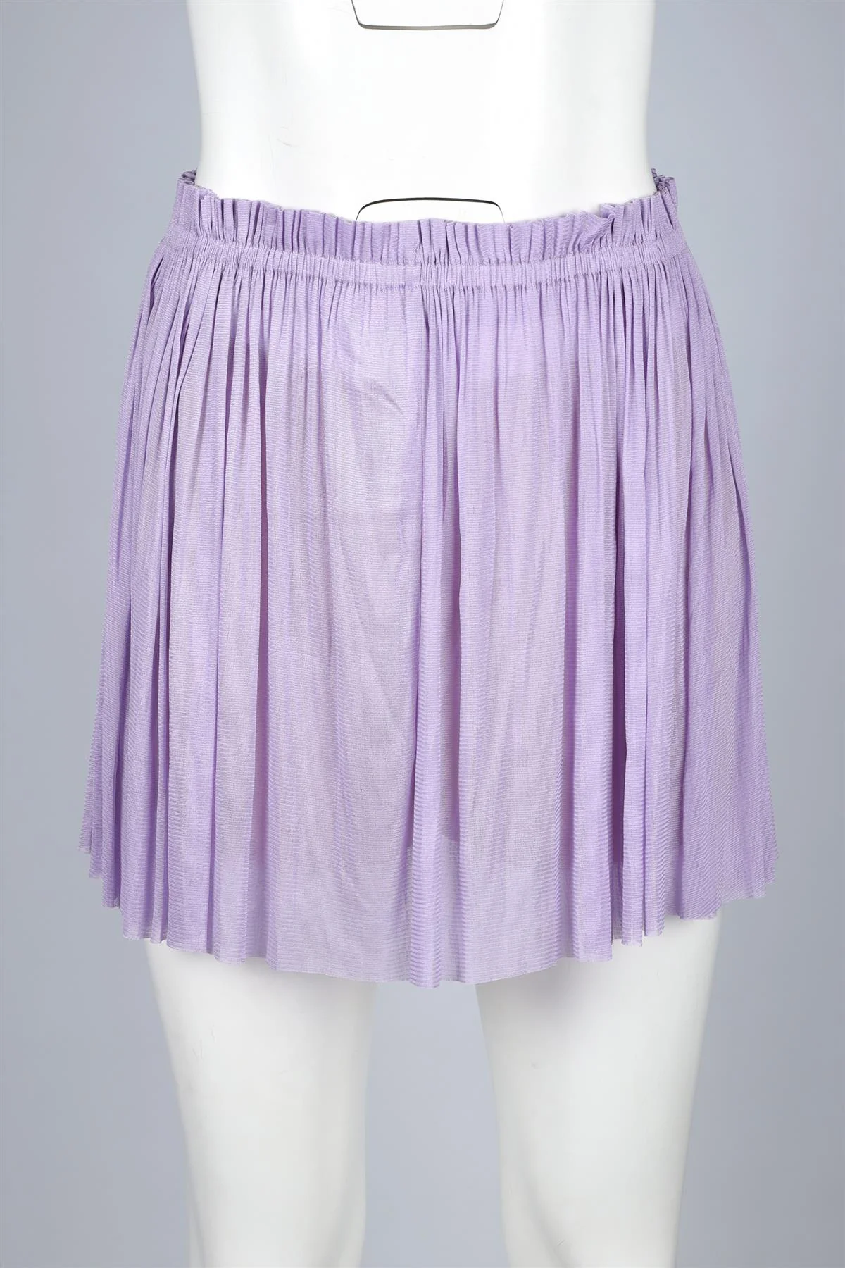 ELENA MAKRI MYKONOS PURPLE SILK SKIRT ONE SIZE - Image 2