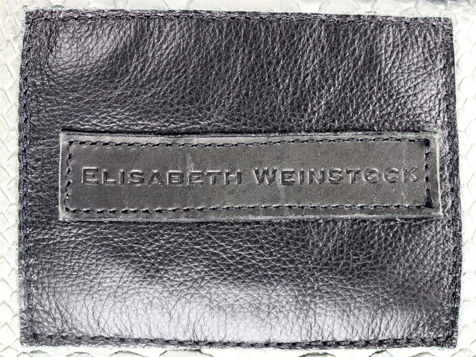 ELISABETH WEINSTOCK SNAKESKIN AND LEATHER BOXING GLOVES - Image 4