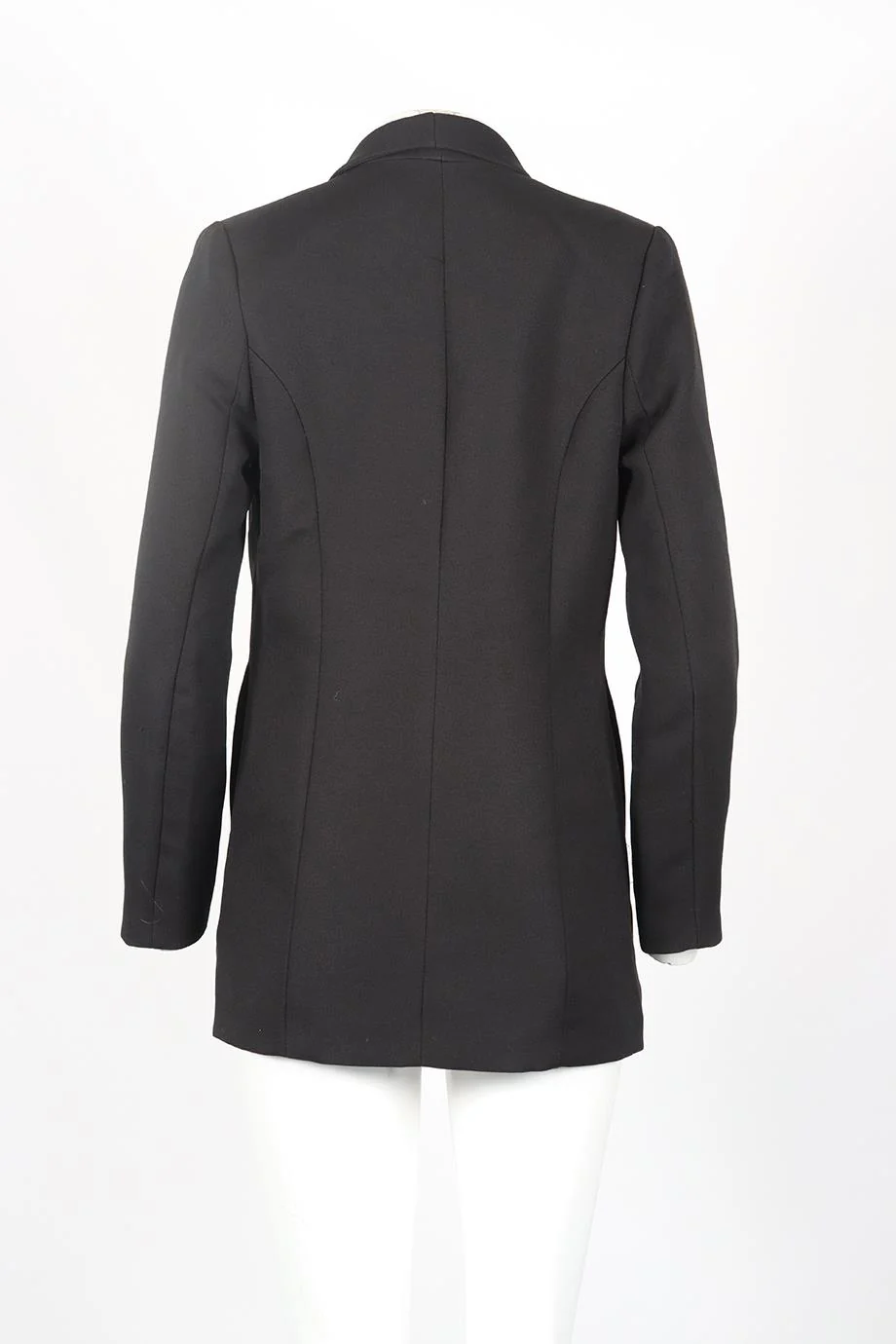 ELLIATT DOUBLE BREASTED CREPE BLAZER SMALL - Image 4