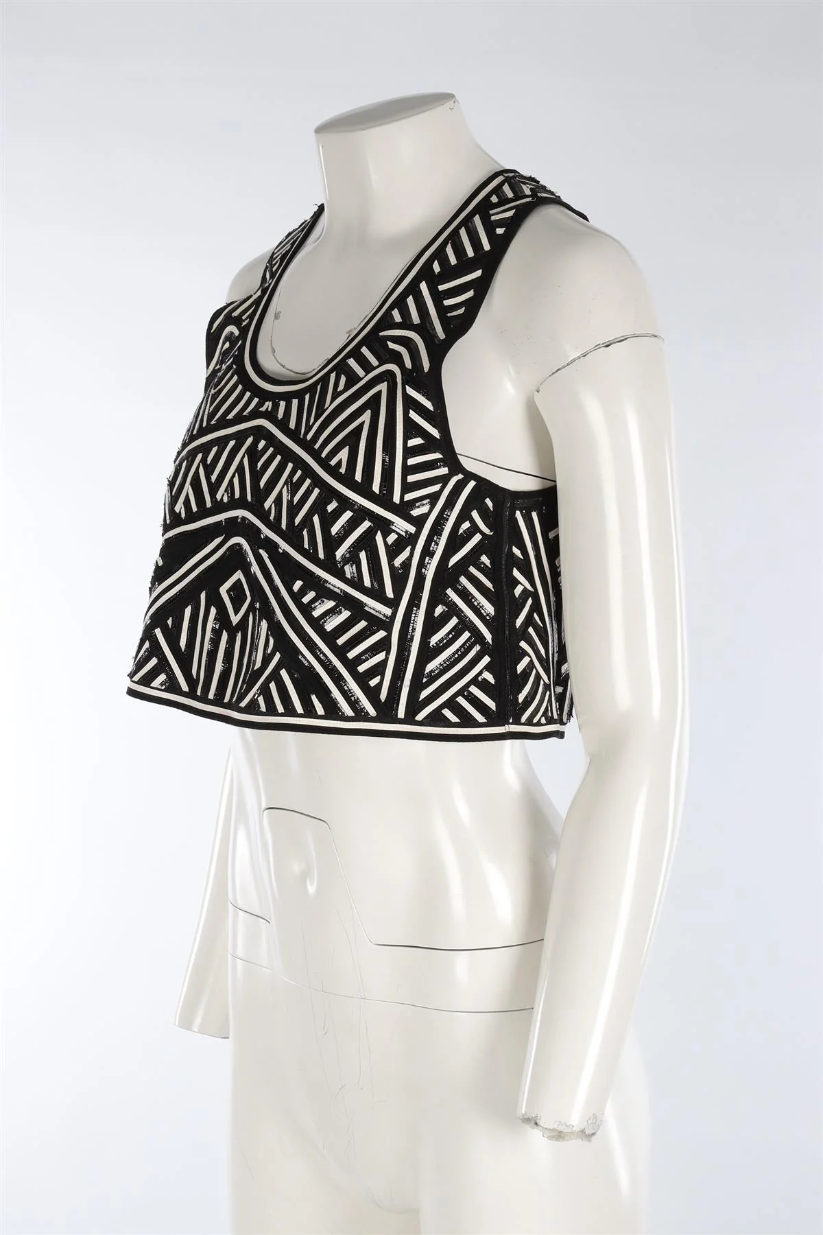 EMILIO PUCCI BLACK SILK TOP IT 40 UK 8 - Image 3