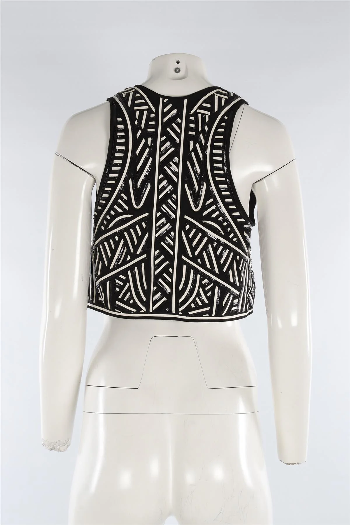 EMILIO PUCCI BLACK SILK TOP IT 40 UK 8 - Image 4