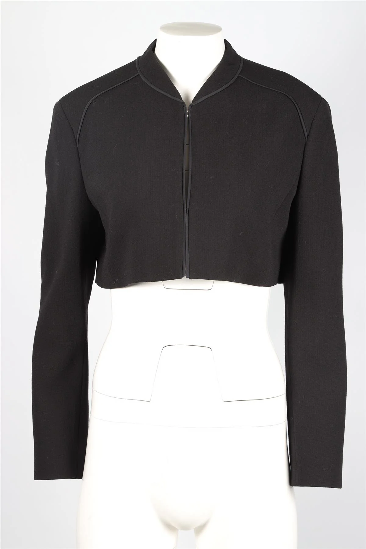 EMILIO PUCCI BLACK WOOL JACKET IT 48 UK 16 - Image 2