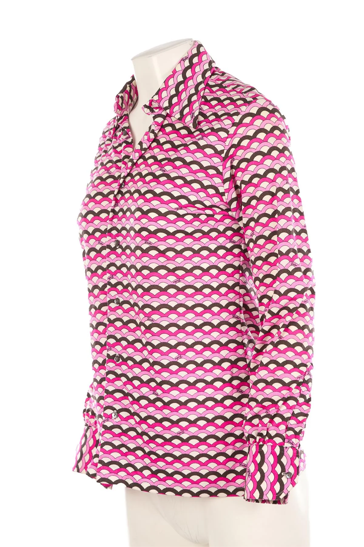 EMILIO PUCCI BY CHESA MULTI 1960-1970'S SHIRT UK 12 - Image 3