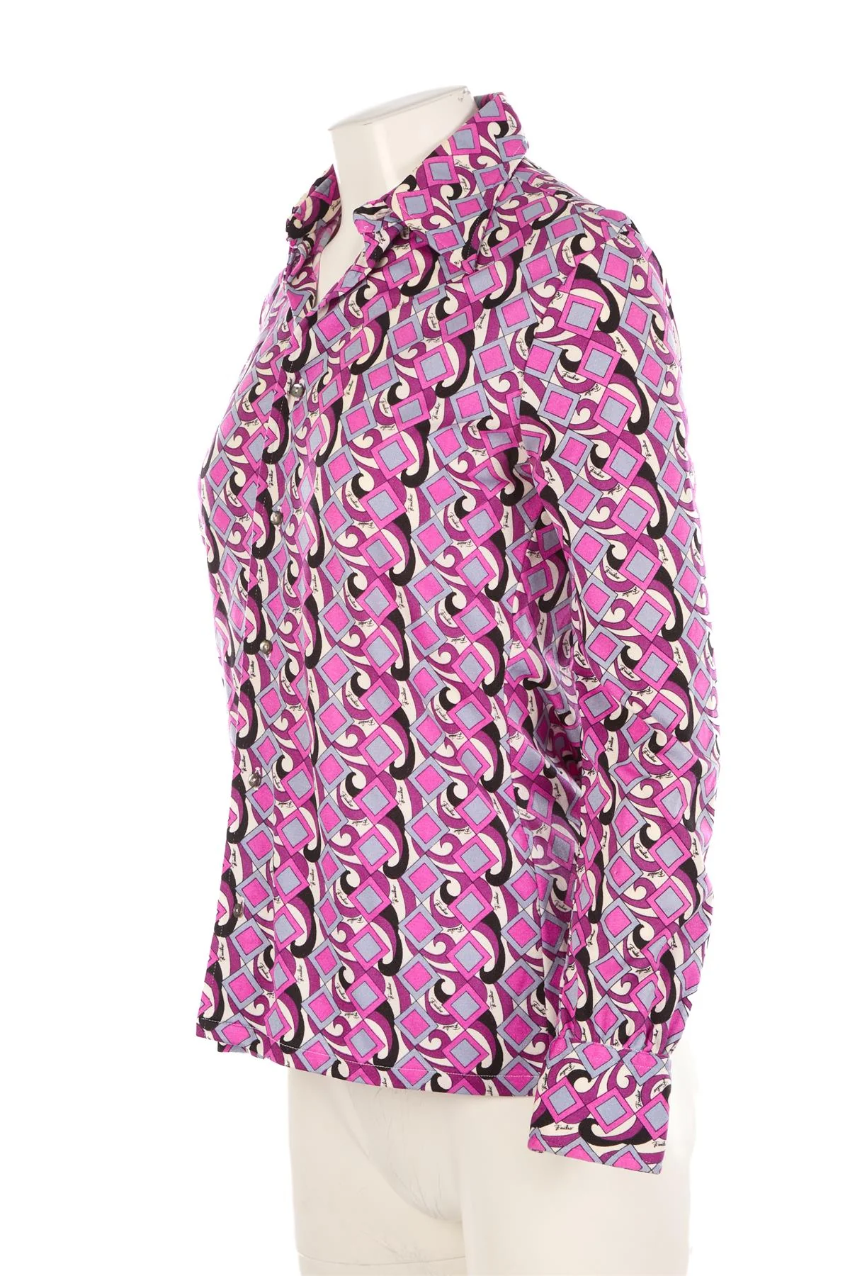 EMILIO PUCCI BY CHESA MULTI 1960-1970'S SHIRT UK 8 - Image 3