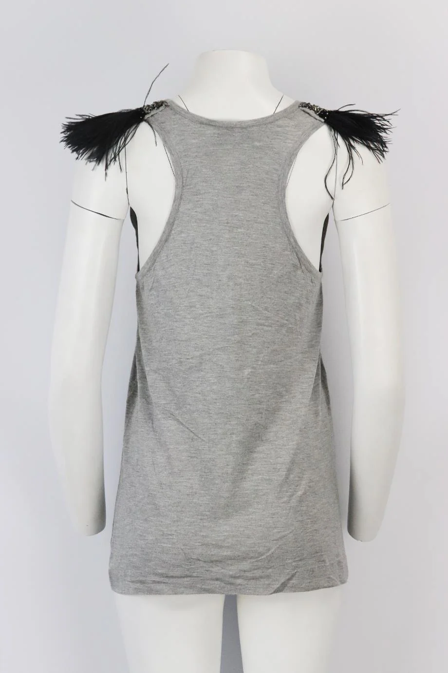 EMILIO PUCCI EMBELLISHED COTTON JERSEY TOP IT 38 UK 6 - Image 4