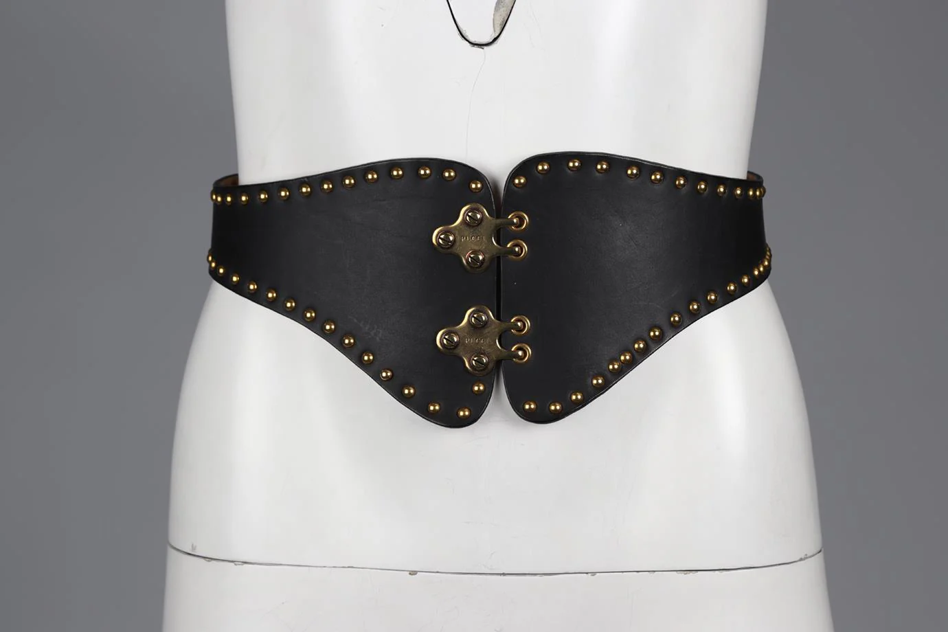 EMILIO PUCCI LEATHER WAIST BELT SMALL - Image 8