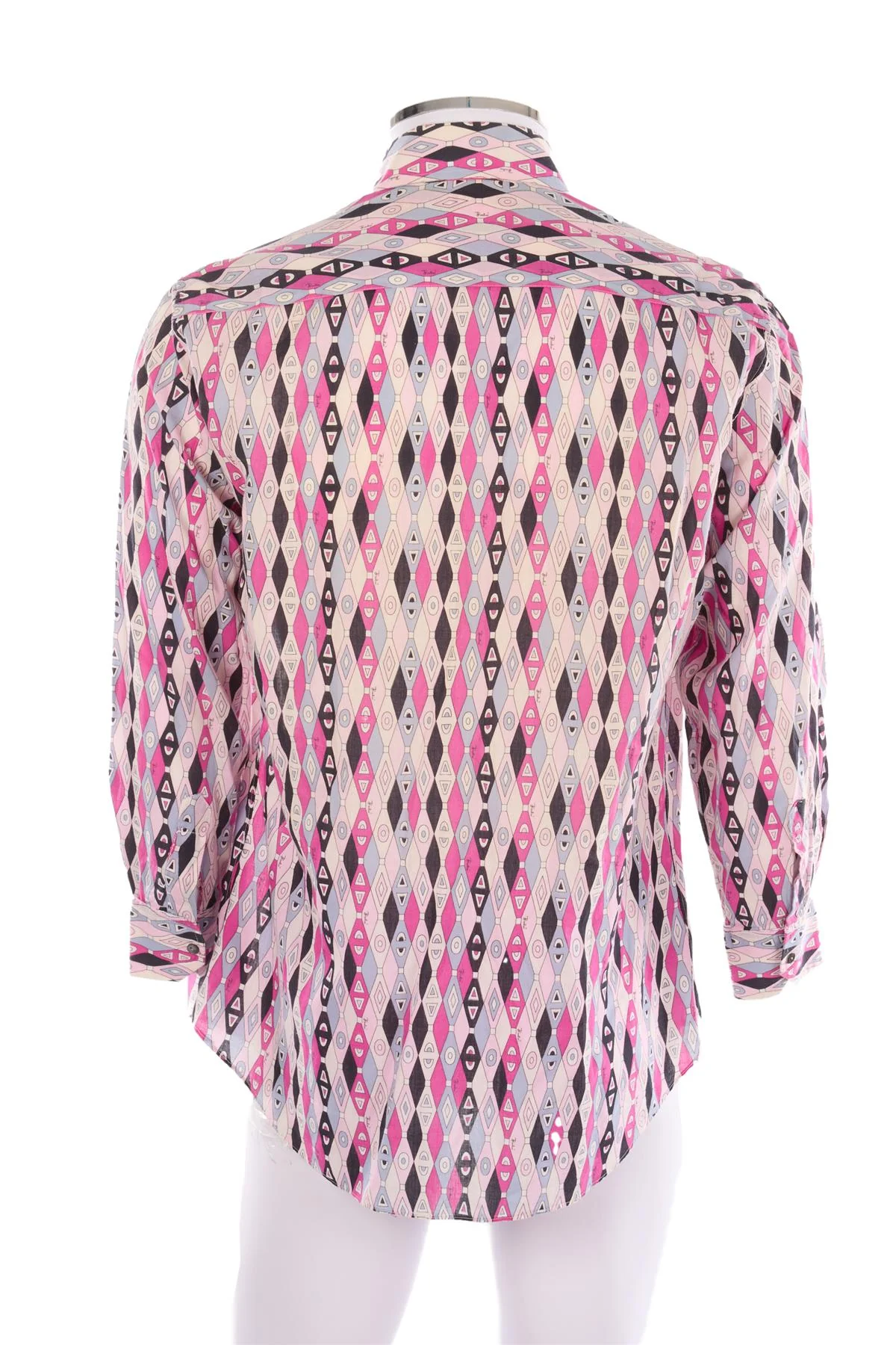 EMILIO PUCCI MULTI MEN'S 1970'S SHIRT IT 46 - Image 4
