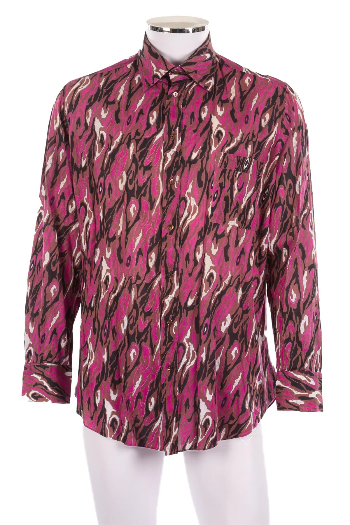 EMILIO PUCCI MULTI MEN'S 1970'S SHIRT IT 46 - Image 2