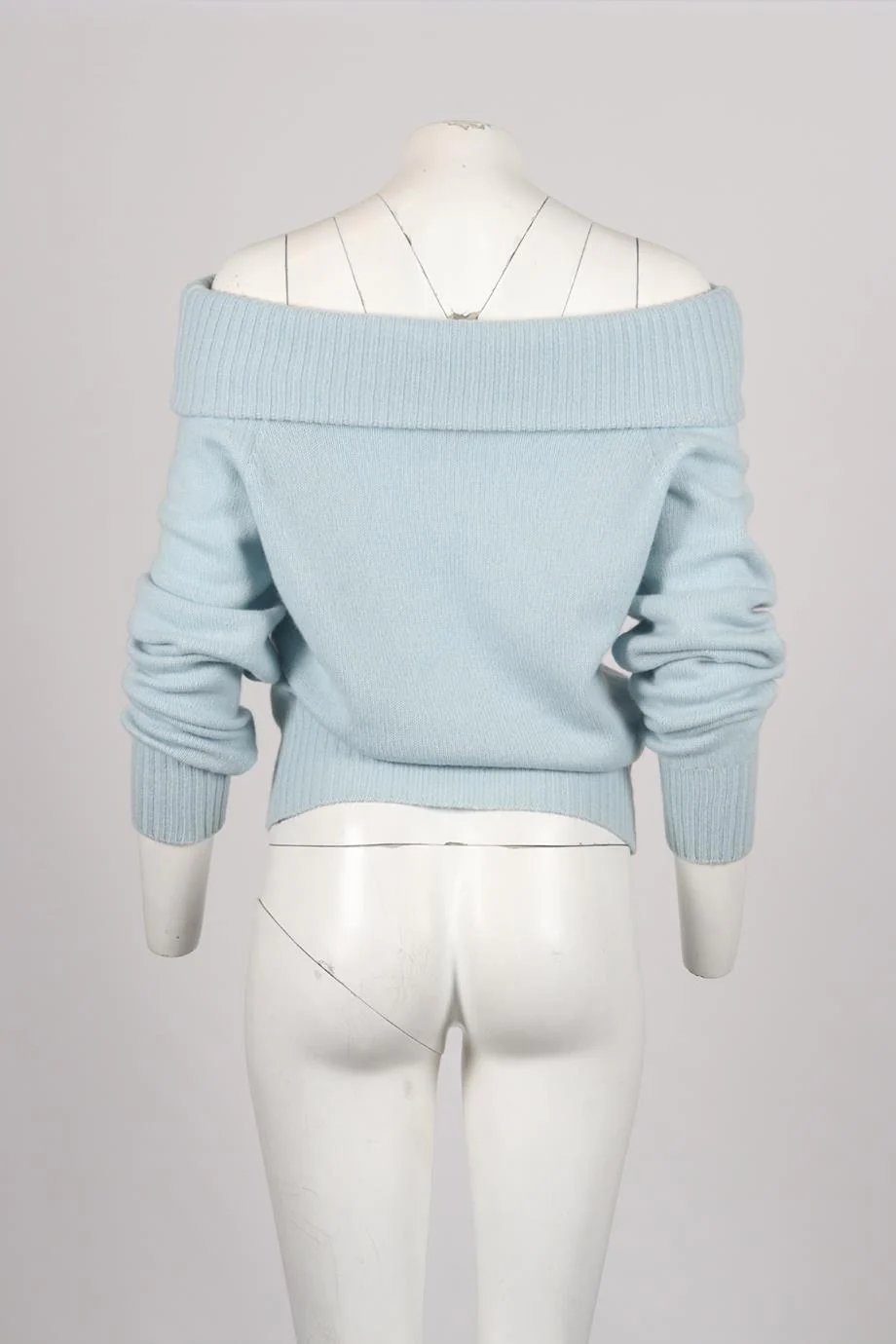EMILIO PUCCI OFF THE SHOULDER CASHMERE SWEATER XLARGE - Image 4