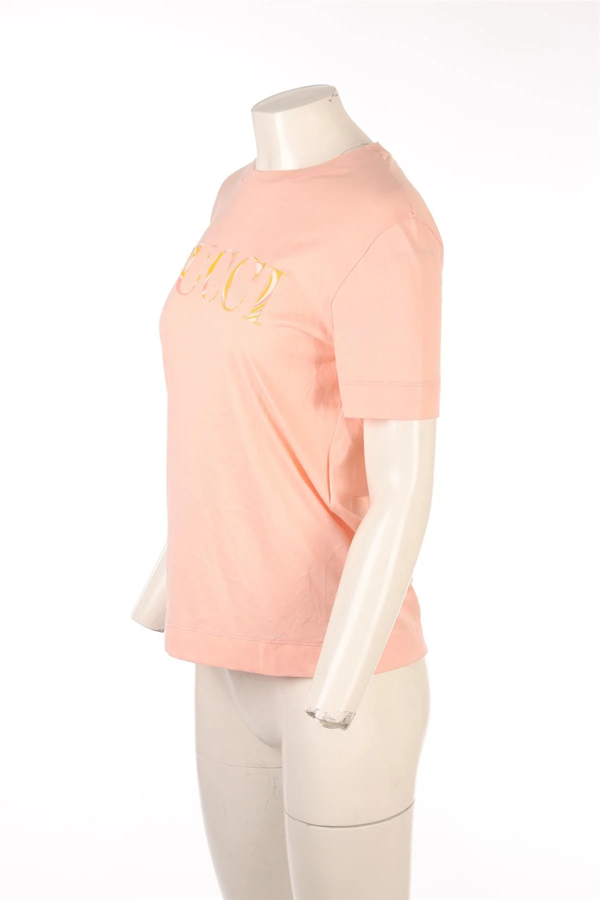 EMILIO PUCCI PINK COTTON T-SHIRT MEDIUM - Image 3