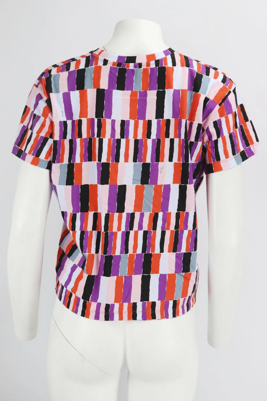 EMILIO PUCCI PRINTED COTTON JERSEY T-SHIRT MEDIUM - Image 4