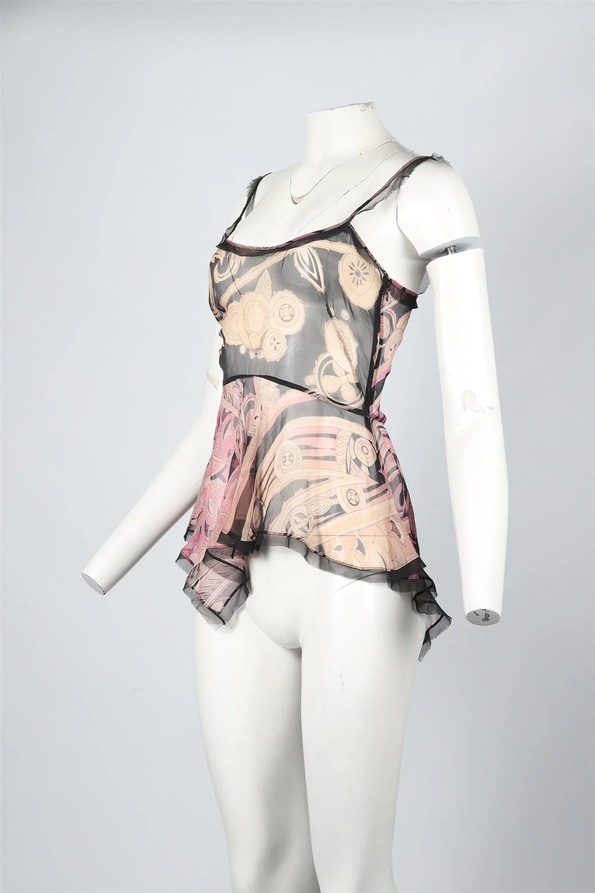 EMILIO PUCCI SILK TOP IT 38 UK 6 - Image 3