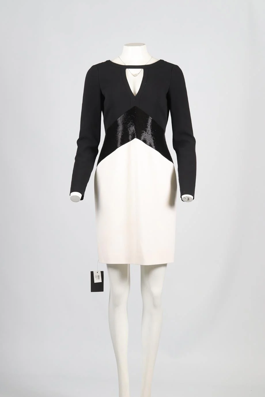 EMILIO PUCCI WOOL BLEND MINI DRESS UK 12 - Image 2