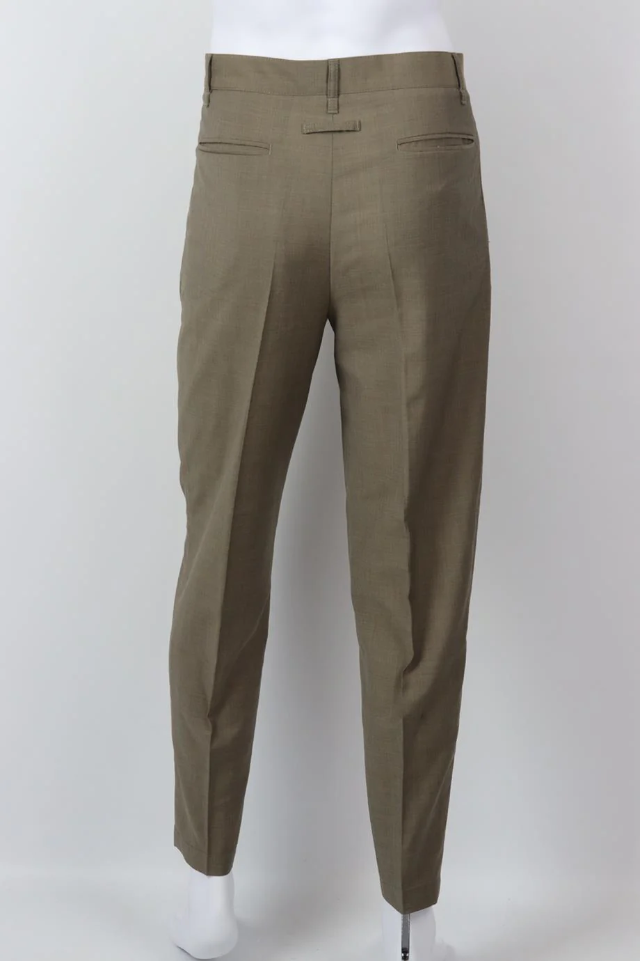 EMPORIO ARMANI MEN'S WOOL TAPERED PANTS IT 46 UK/US WAIST 30 - Image 4
