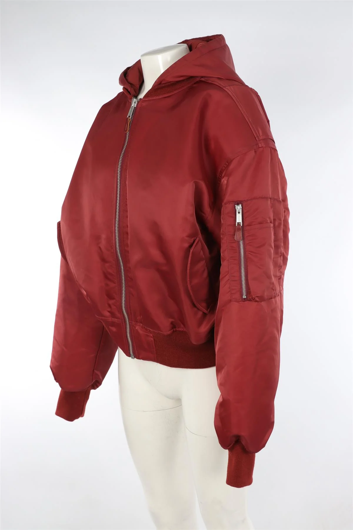 ENTIRE STUDIOS RED SHELL JACKET LARGE - Image 3