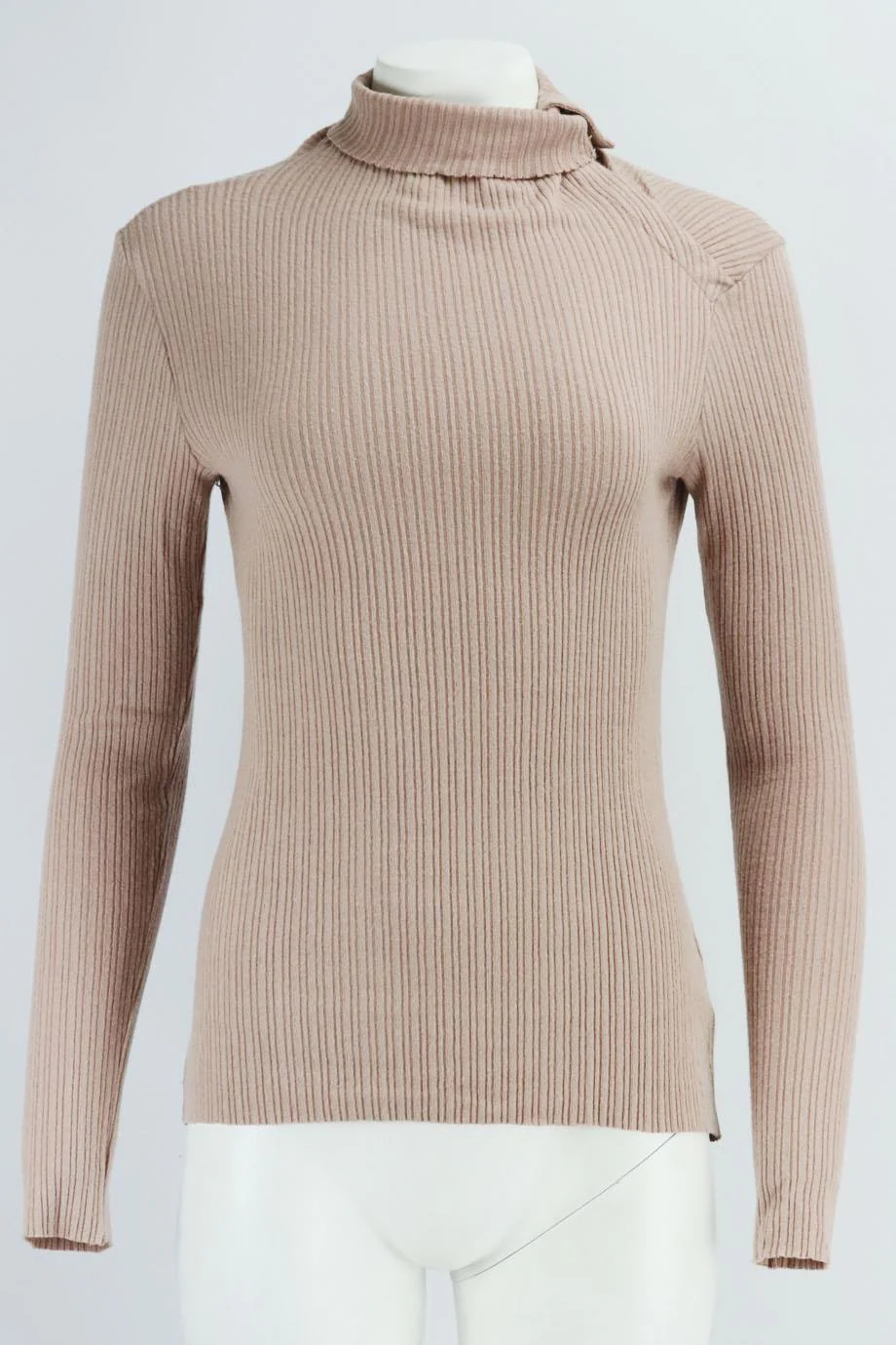 ENZA COSTA RIBBED MODAL BLEND TOP MEDIUM - Image 2