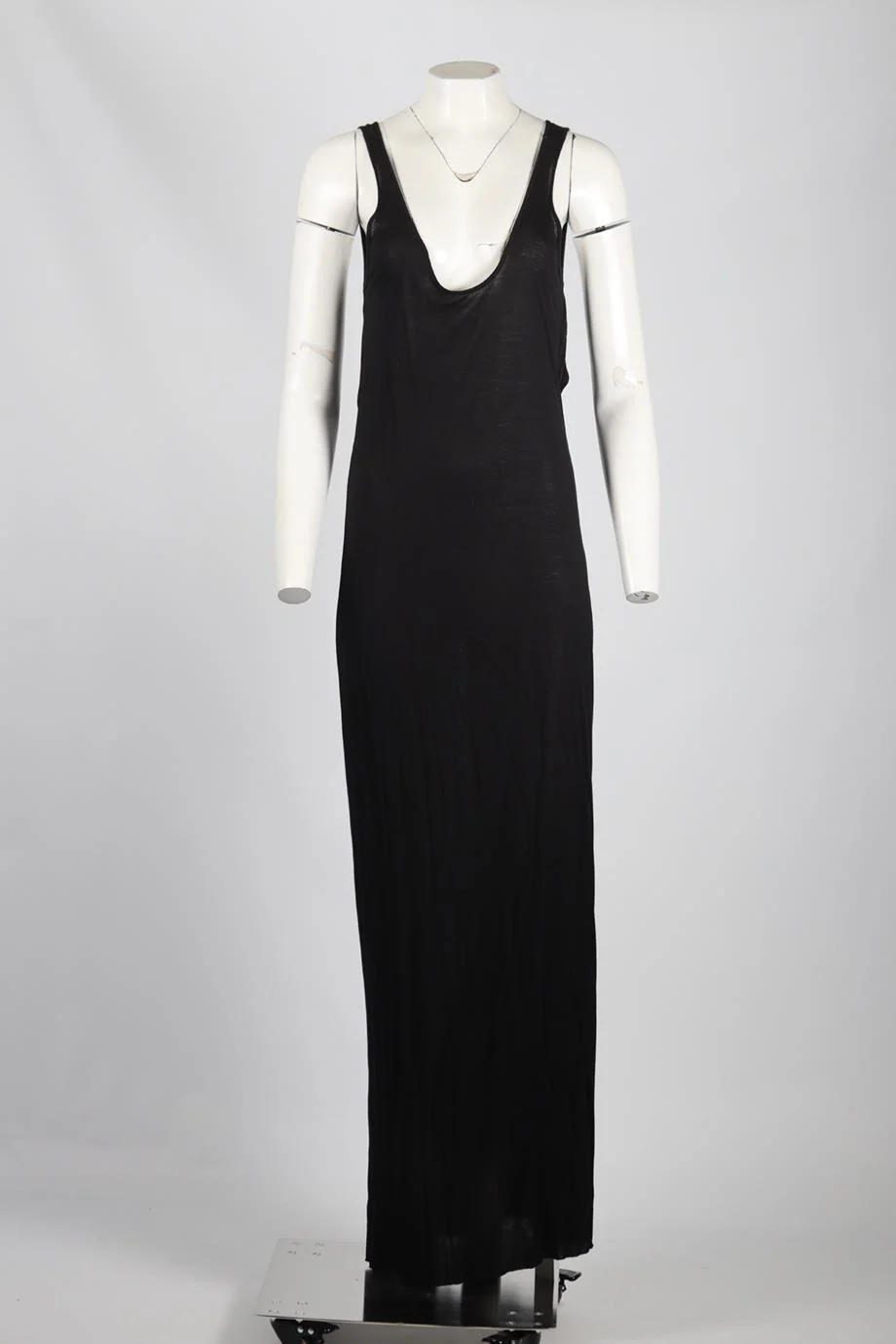 ENZA COSTA SILK BLEND MAXI DRESS XSMALL - Image 2