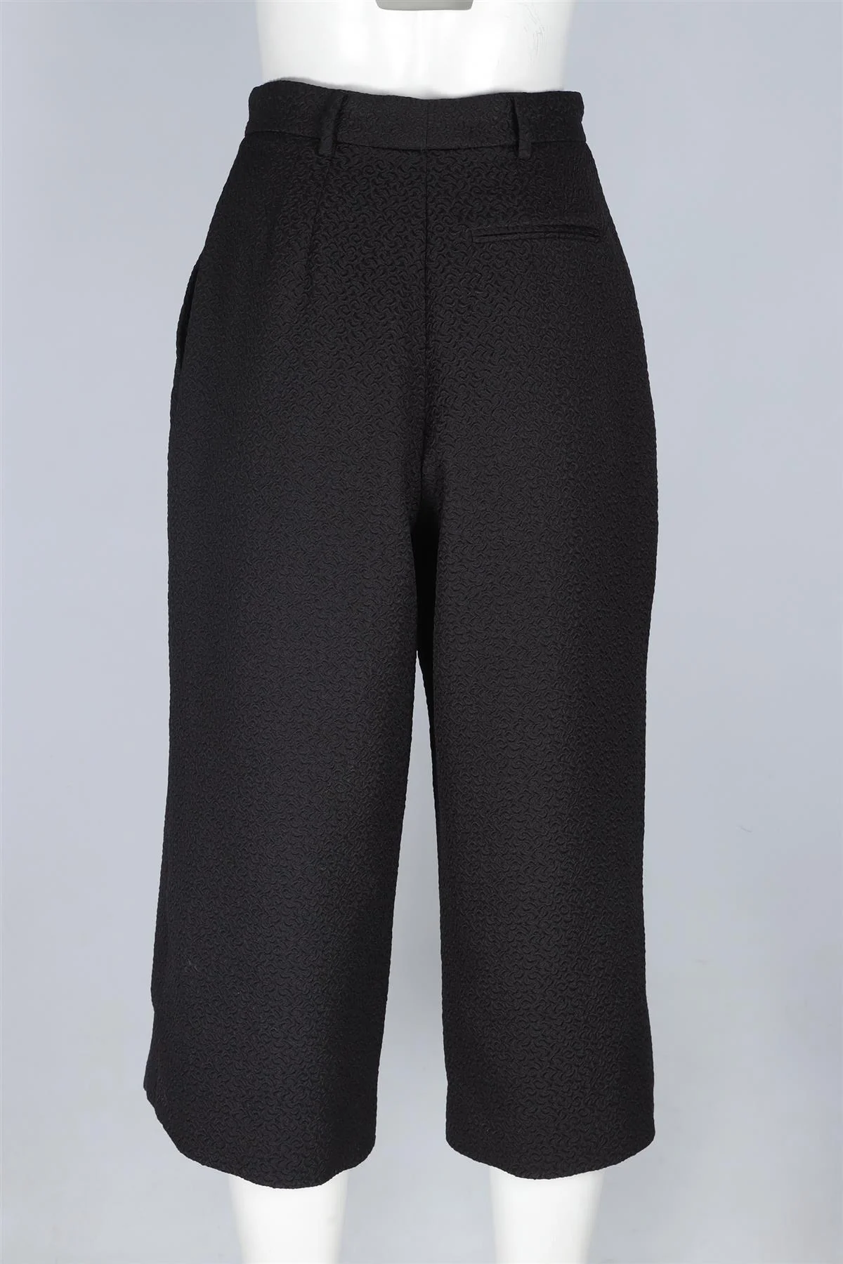 ERDEM BLACK SATIN CULOTTES UK 14 - Image 4