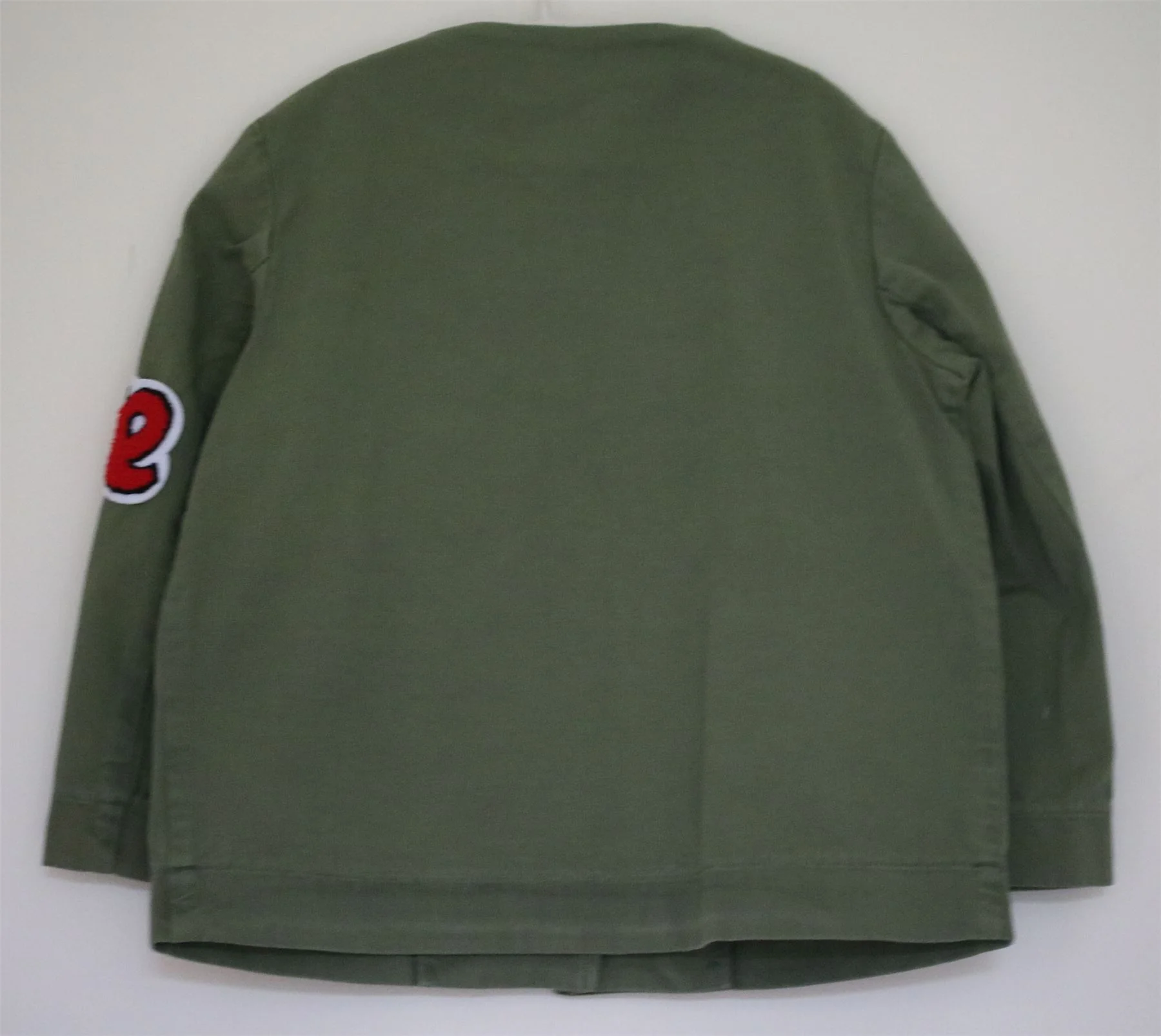 ERMANNO SCERVINO GIRLS GREEN PATCH MILITARY JACKET 4 YEARS - Image 3