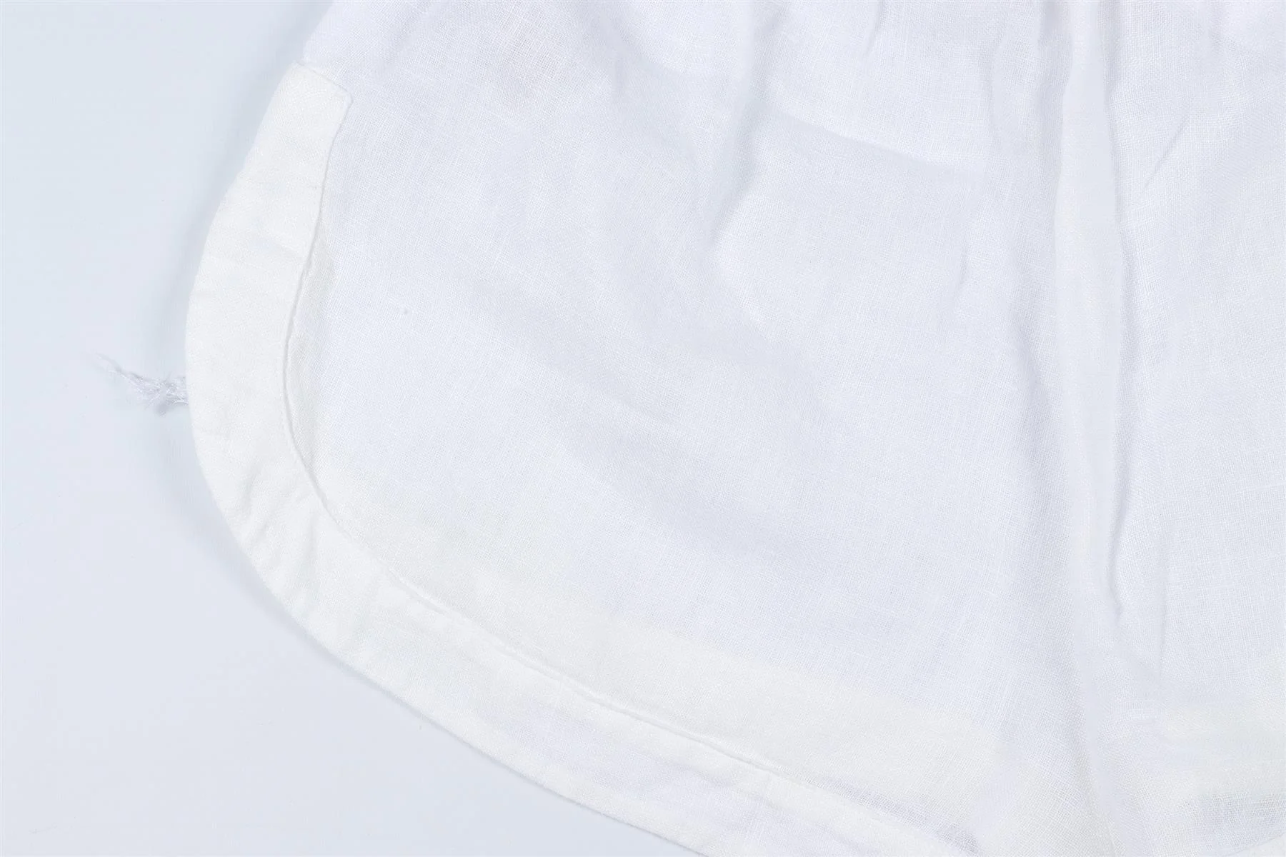 ERMANNO SCERVINO WHITE LINEN SHORTS IT 40 UK 8 - Image 5