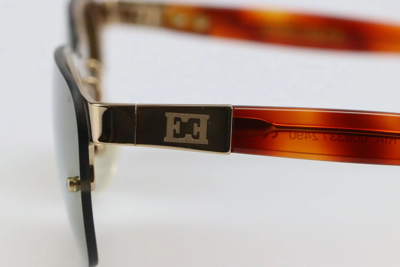 ESCADA SQUARE FRAME TORTOISESHELL ACETATE SUNGLASSES - Image 7