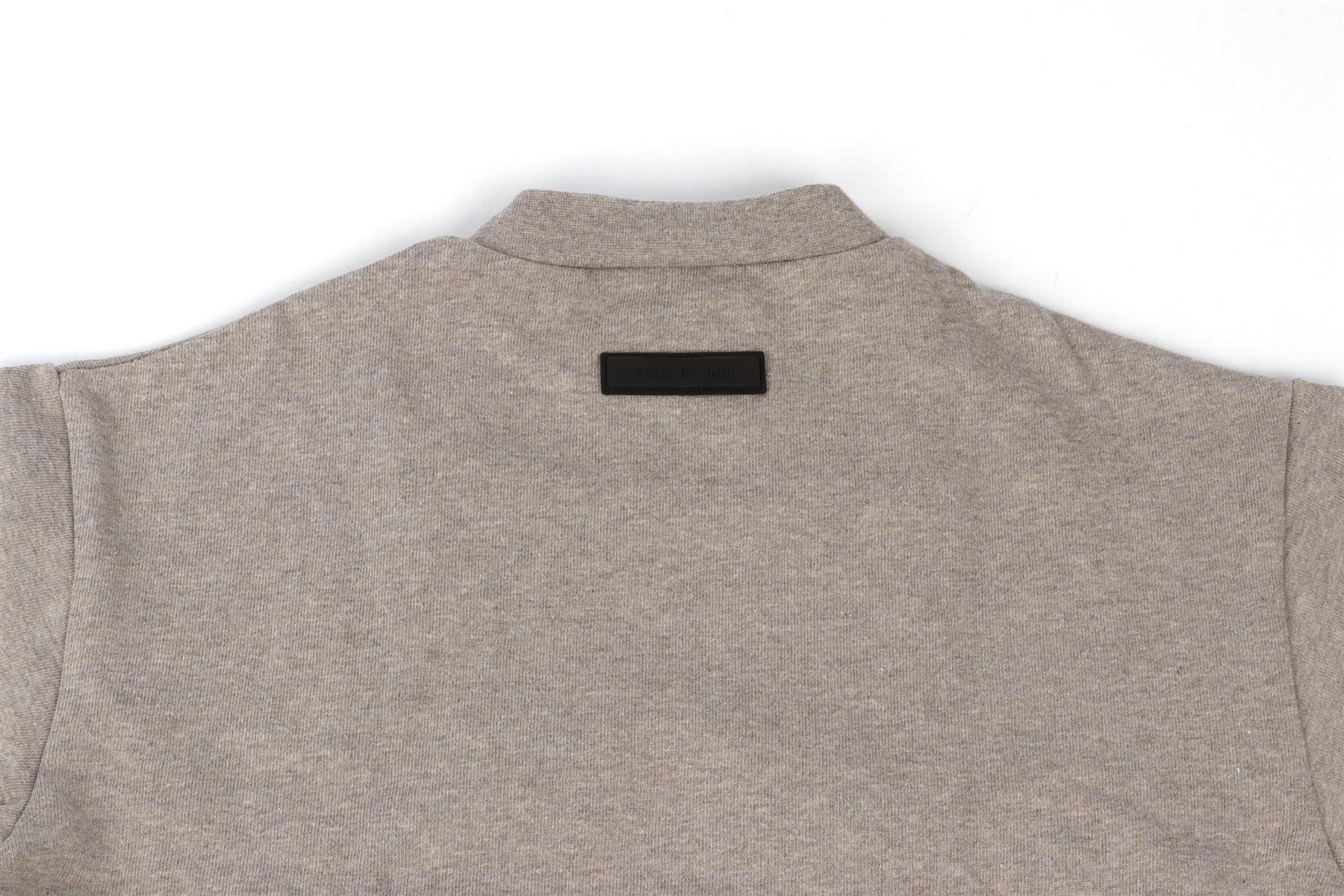 ESSENTIALS FEAR OF GOD GREY KIDS BOYS TOP 7-8 YEARS - Image 4