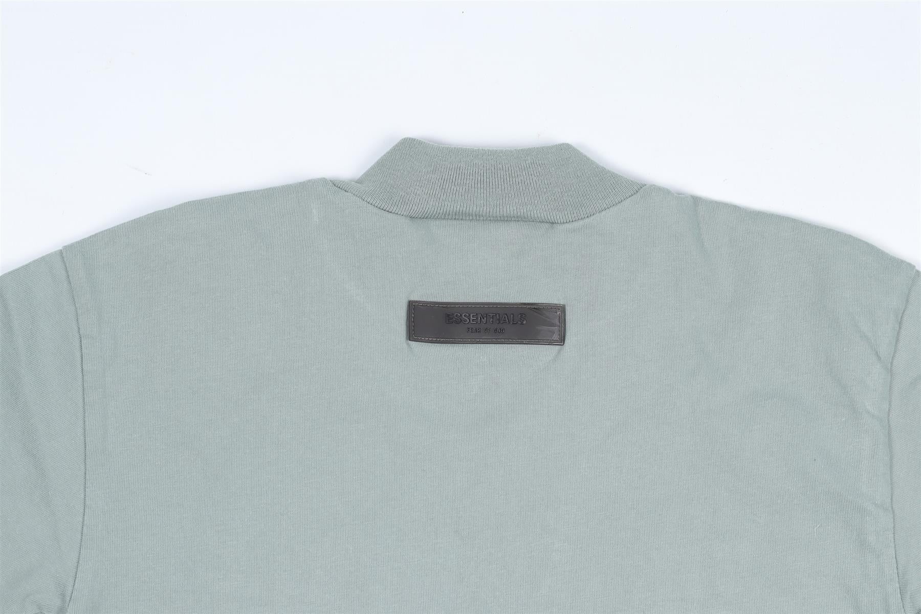 ESSENTIALS GREEN KIDS BOYS T-SHIRT 6-7 YEARS - Image 5