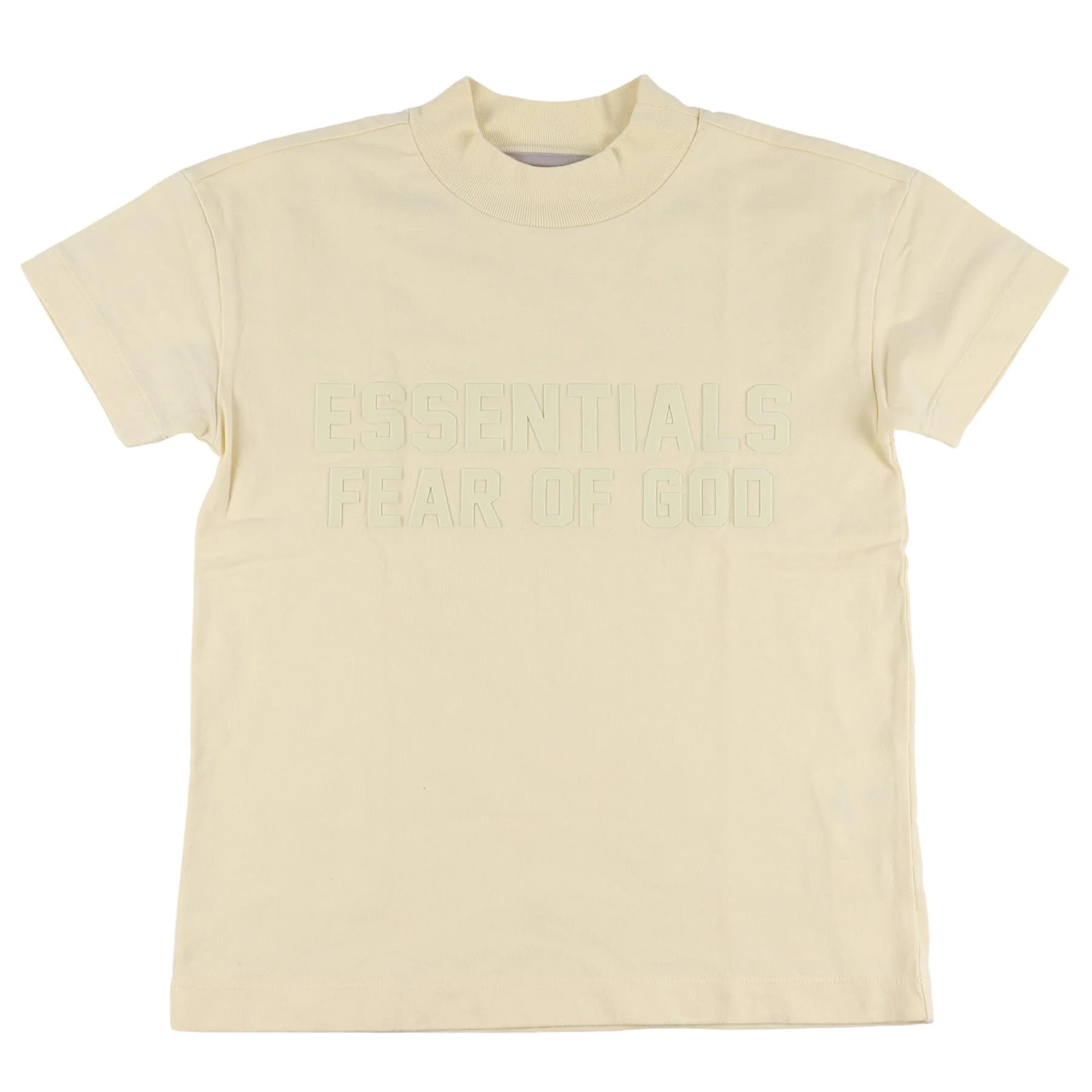 ESSENTIALS YELLOW KIDS BOYS T-SHIRT 6-7 YEARS