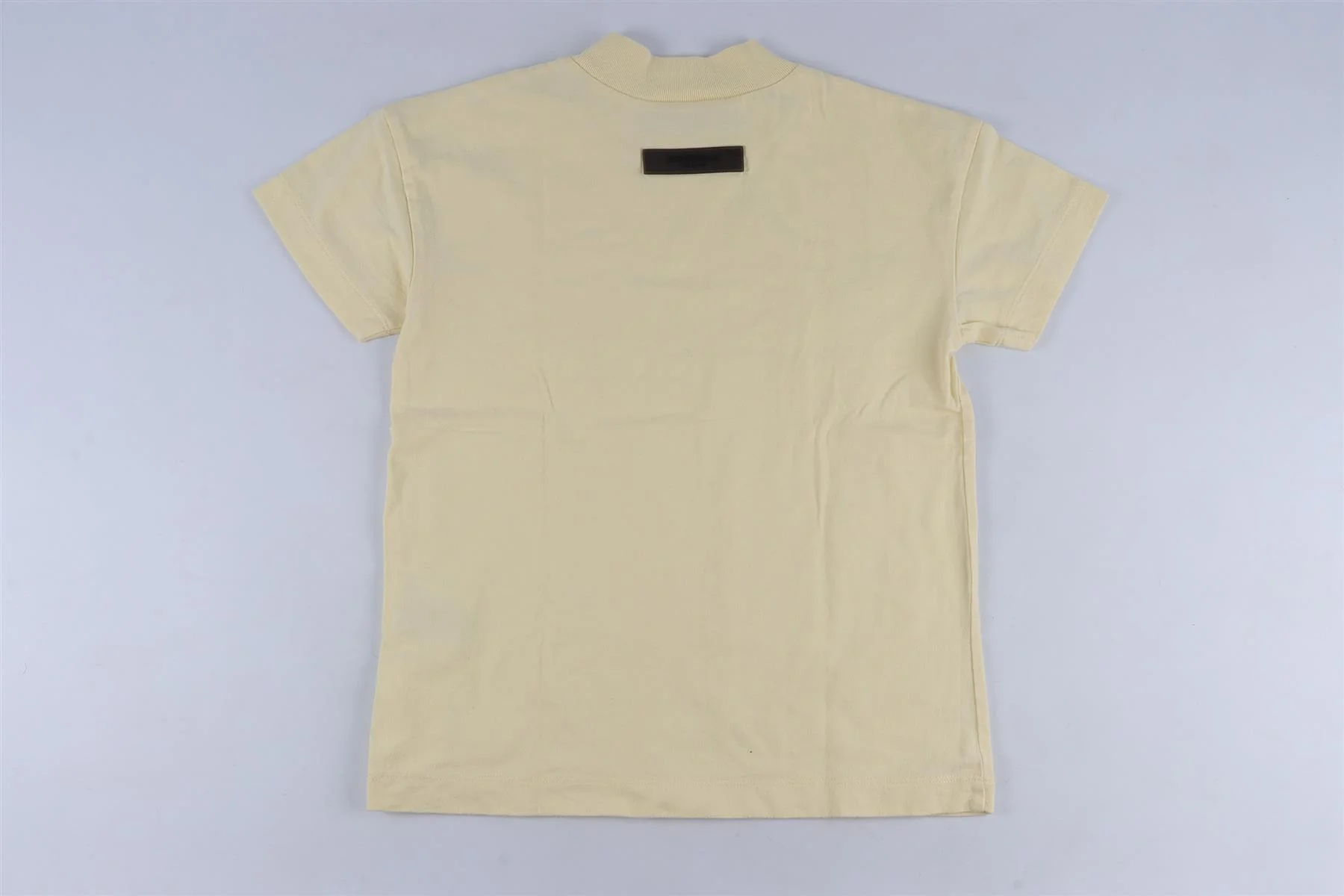 ESSENTIALS YELLOW KIDS BOYS T-SHIRT 6-7 YEARS - Image 4