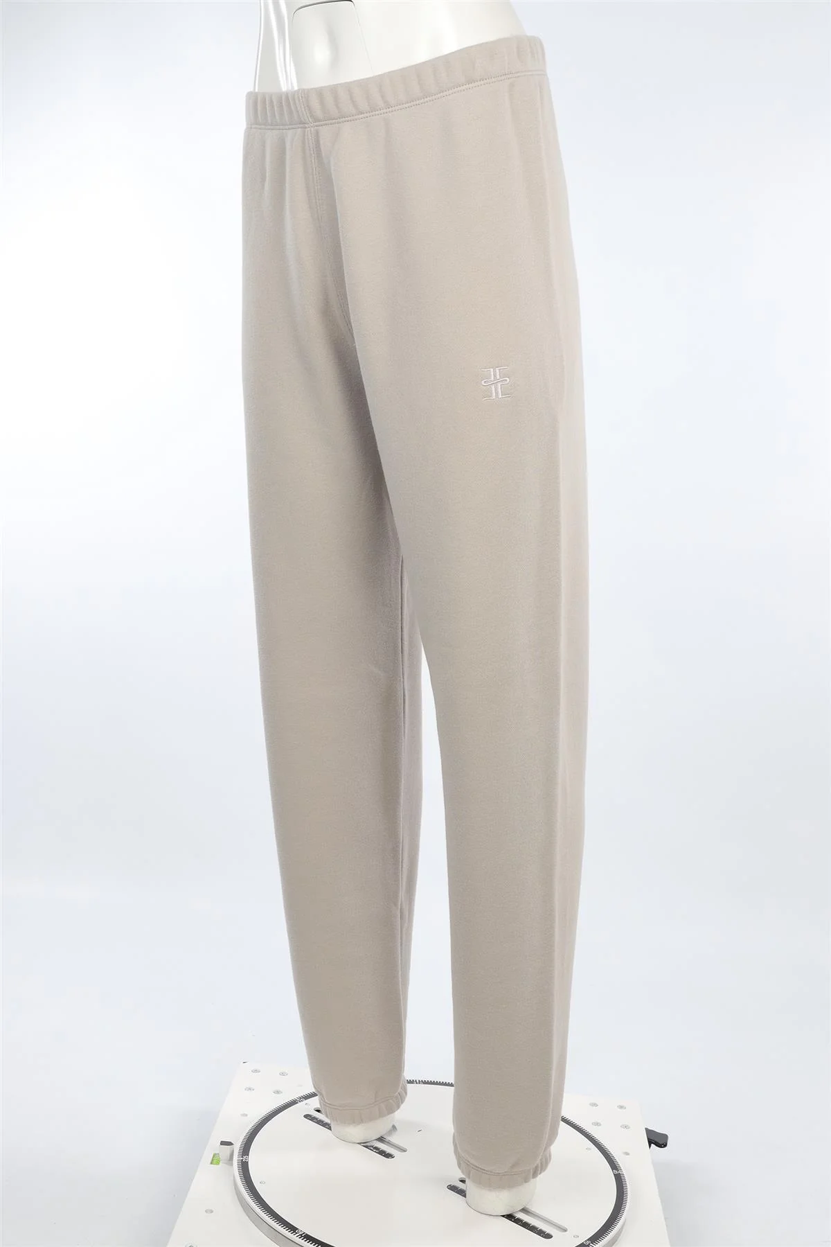 ETERNE BEIGE COTTON TRACK PANTS MEDIUM - Image 3