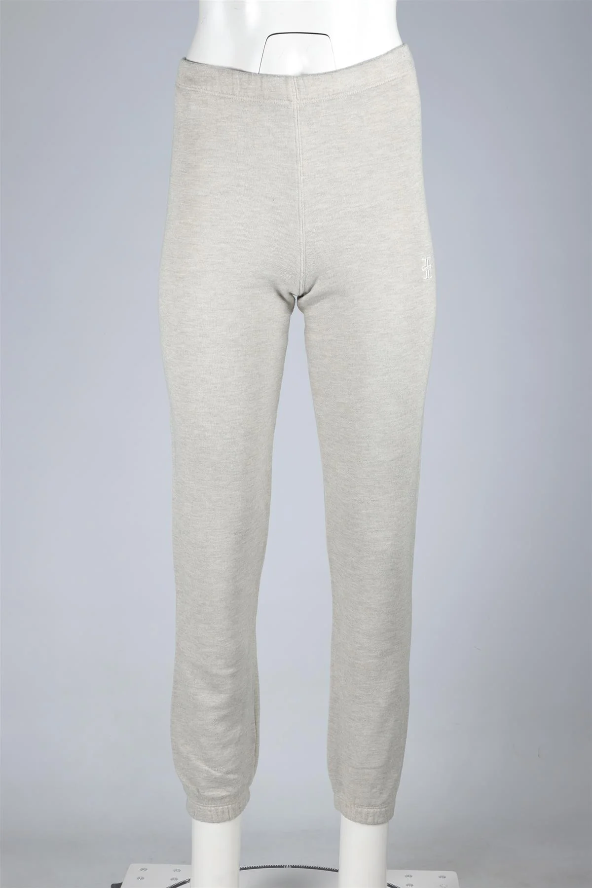 ETERNE BEIGE COTTON TRACK PANTS XSMALL - Image 2