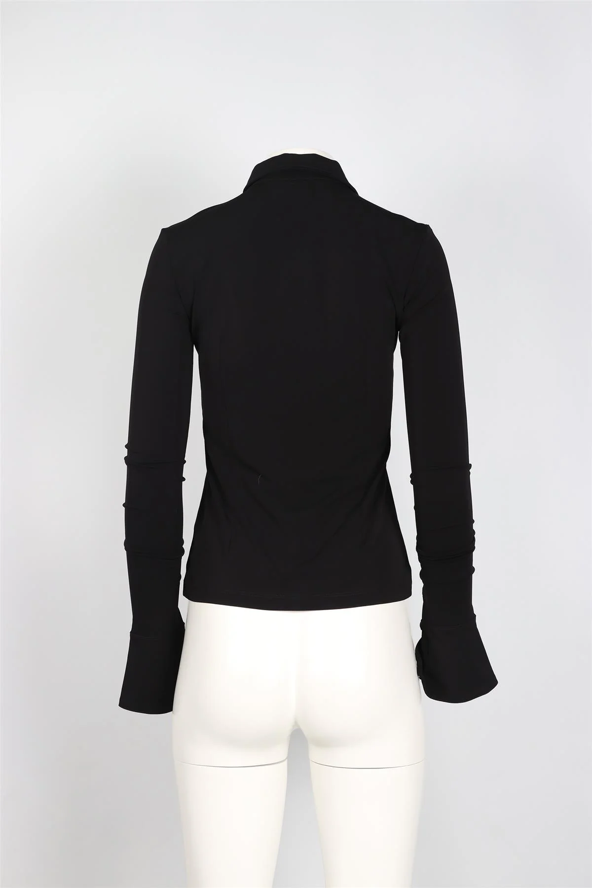 ÉTERNE BLACK JERSEY SHIRT XSMALL - Image 4