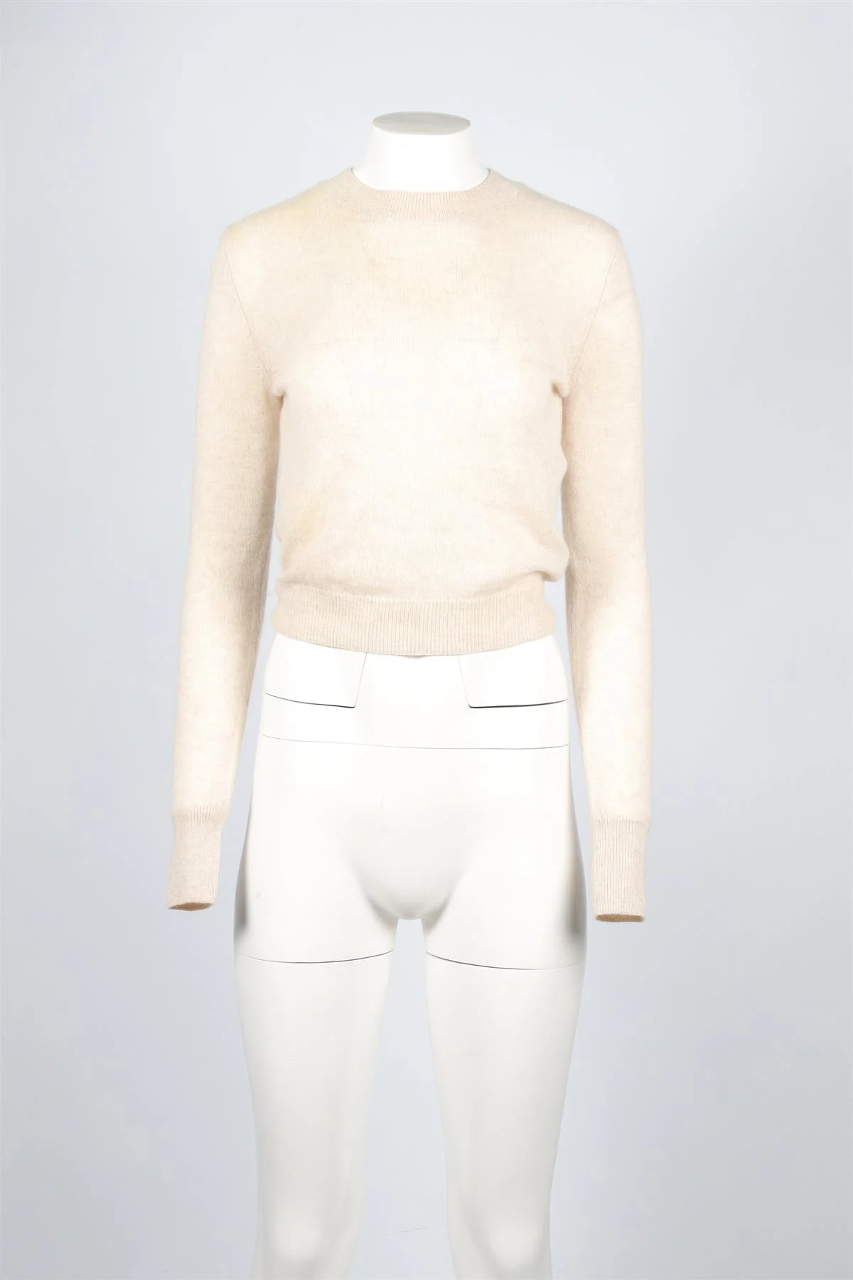 ÉTERNE CREAM CASHMERE SWEATER XSMALL-SMALL - Image 2