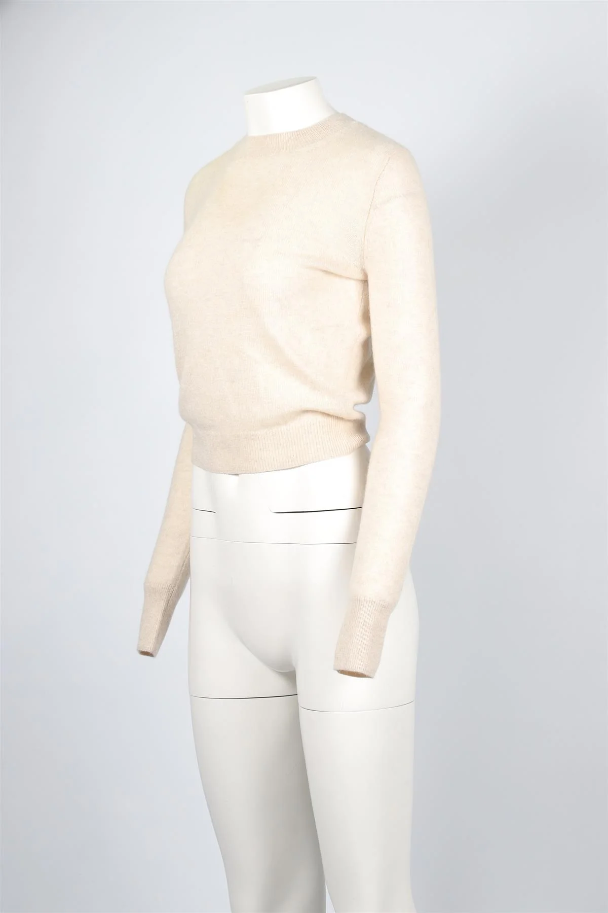 ÉTERNE CREAM CASHMERE SWEATER XSMALL-SMALL - Image 3