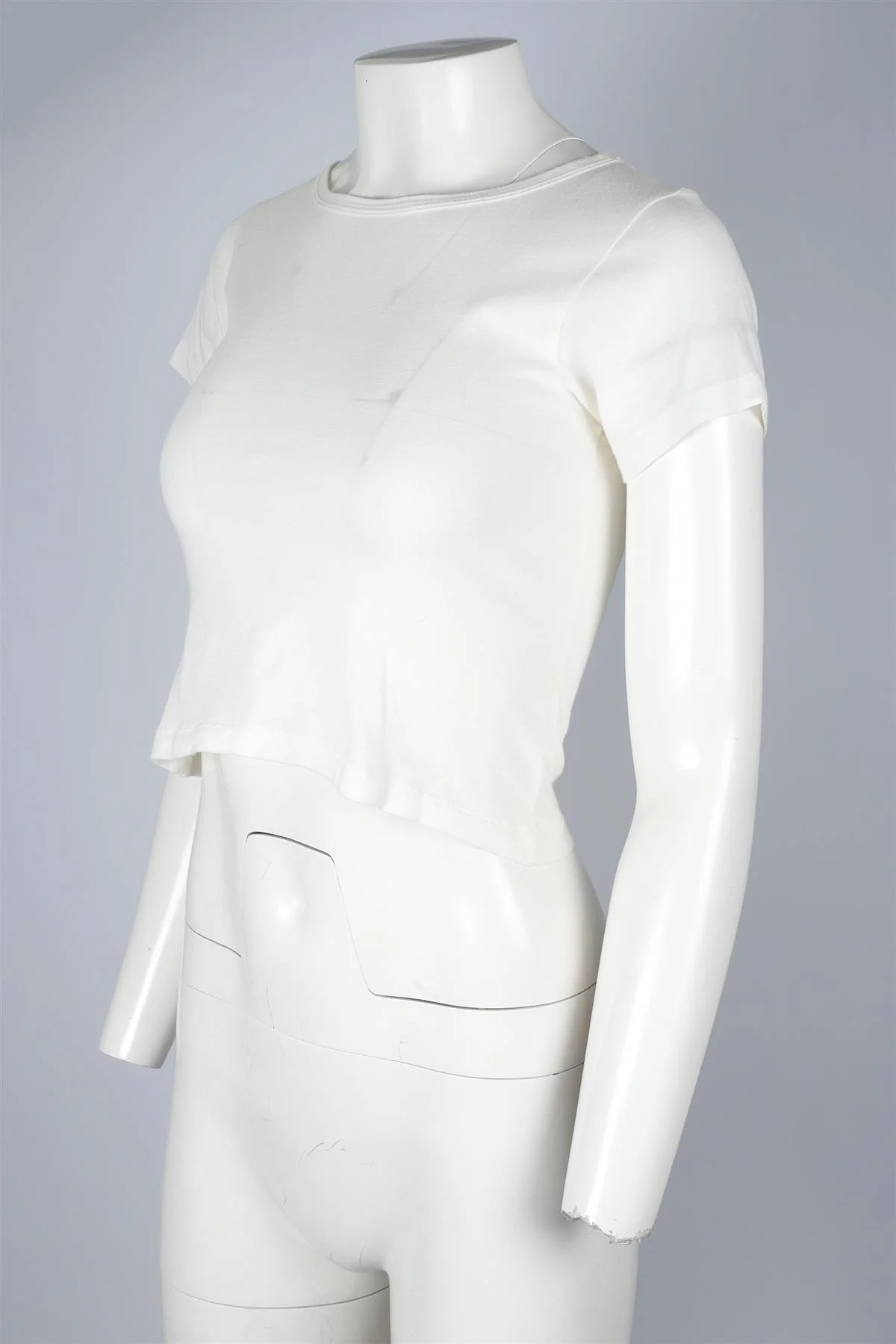 ETERNE CREAM COTTON T-SHIRT XSMALL - Image 3