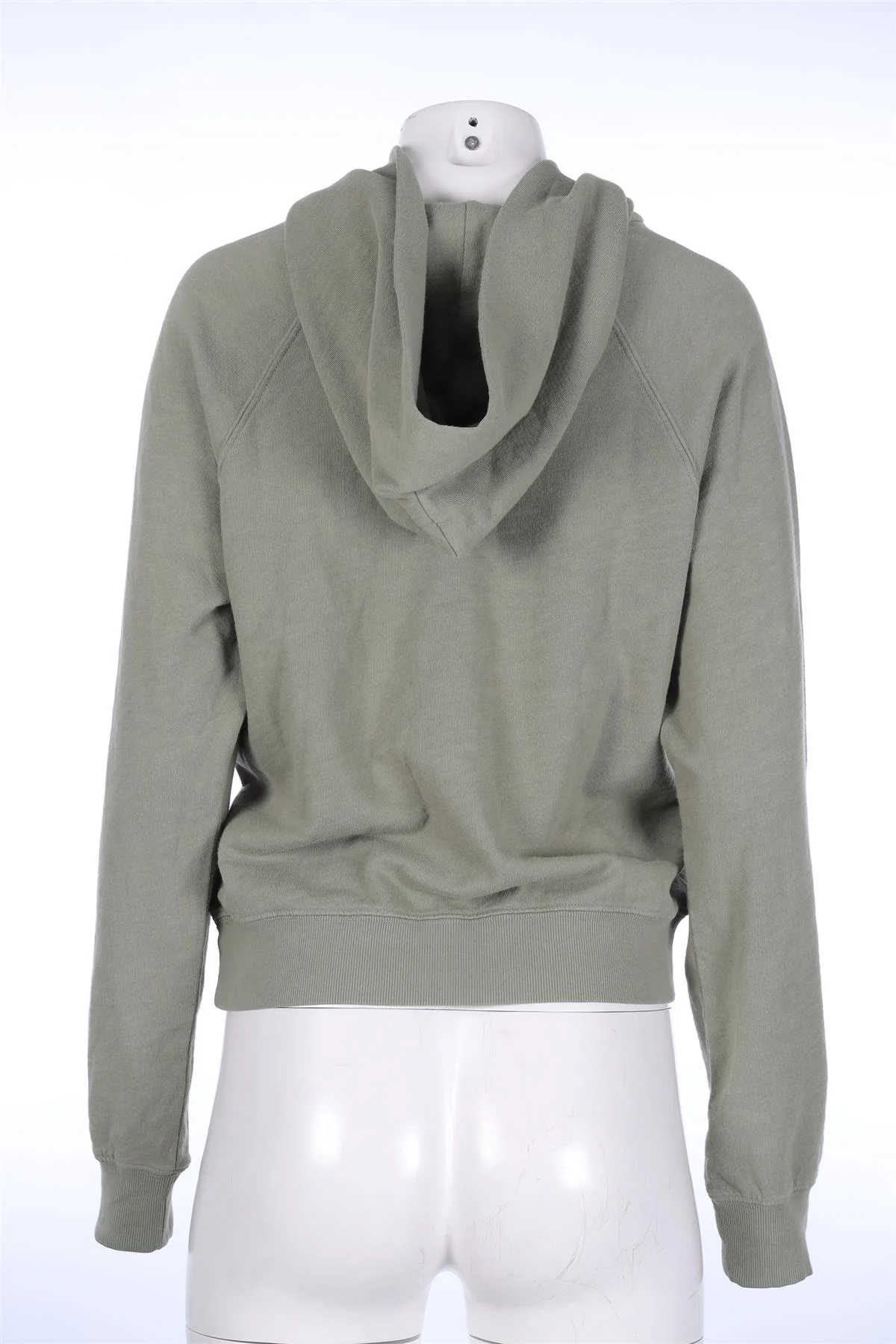 ETERNE GREEN COTTON HOODIE LARGE - Image 4