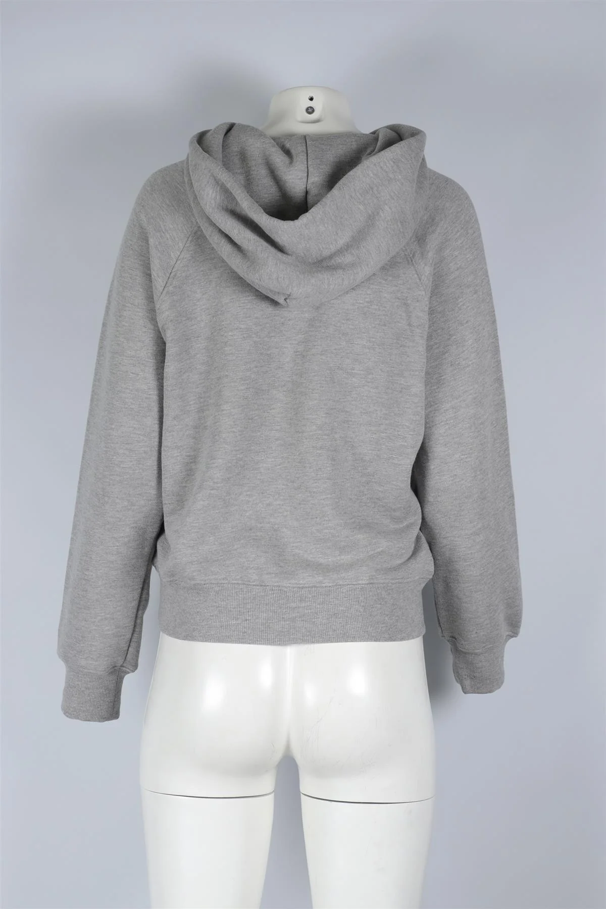 ETERNE GREY COTTON HOODIE LARGE - Image 4