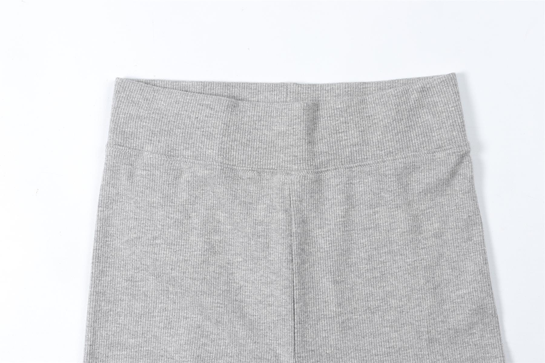 ETERNE GREY COTTON LEGGINGS XSMALL - Image 3