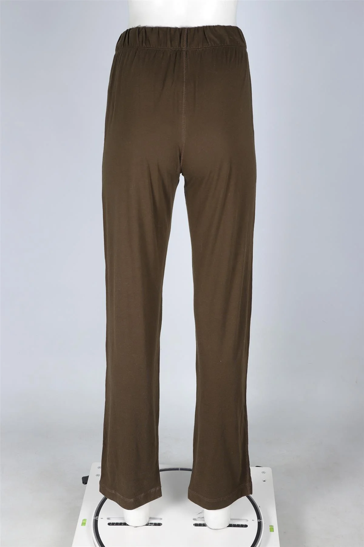 ETERNE KHAKI COTTON TRACK PANTS XSMALL - Image 4