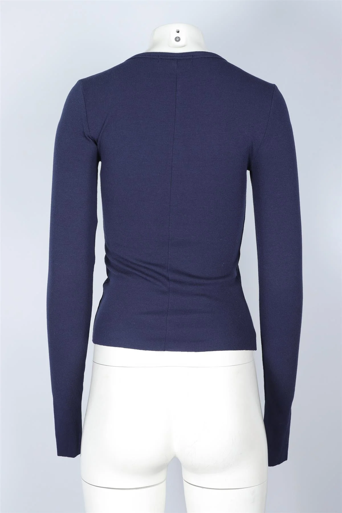 ETERNE NAVY COTTON TOP XSMALL - Image 4