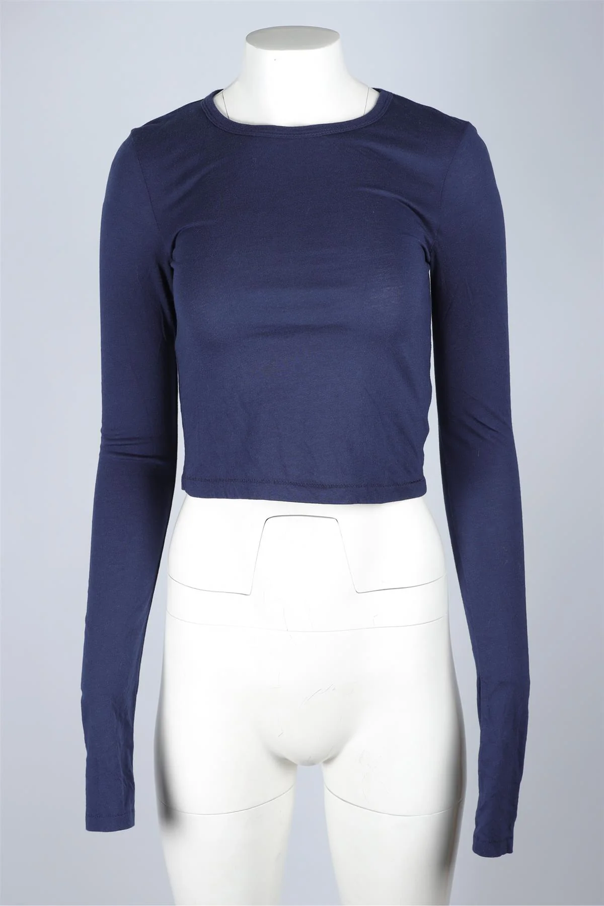 ETERNE NAVY COTTON TOP XSMALL - Image 2
