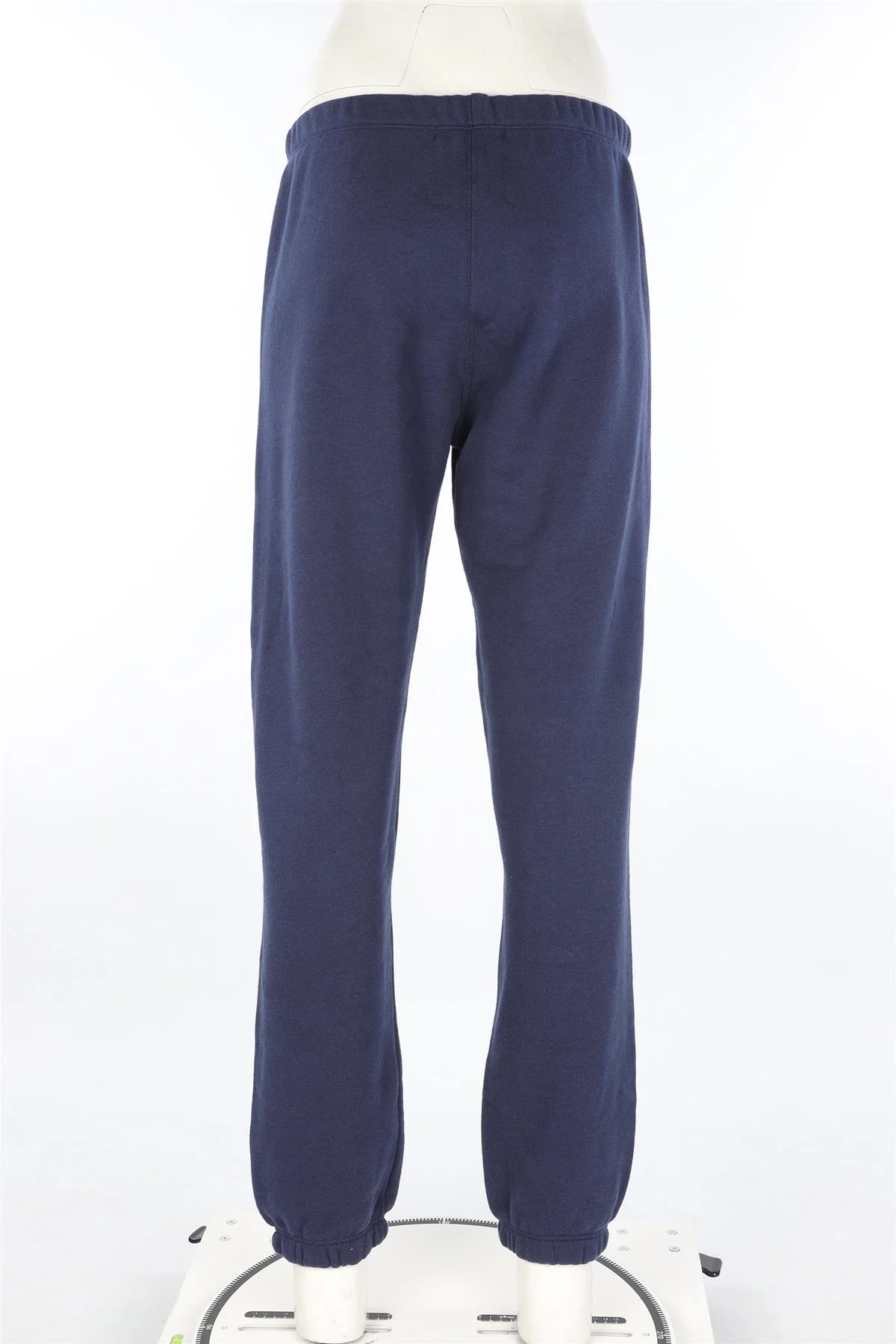 ETERNE NAVY COTTON TRACK PANTS LARGE - Image 4