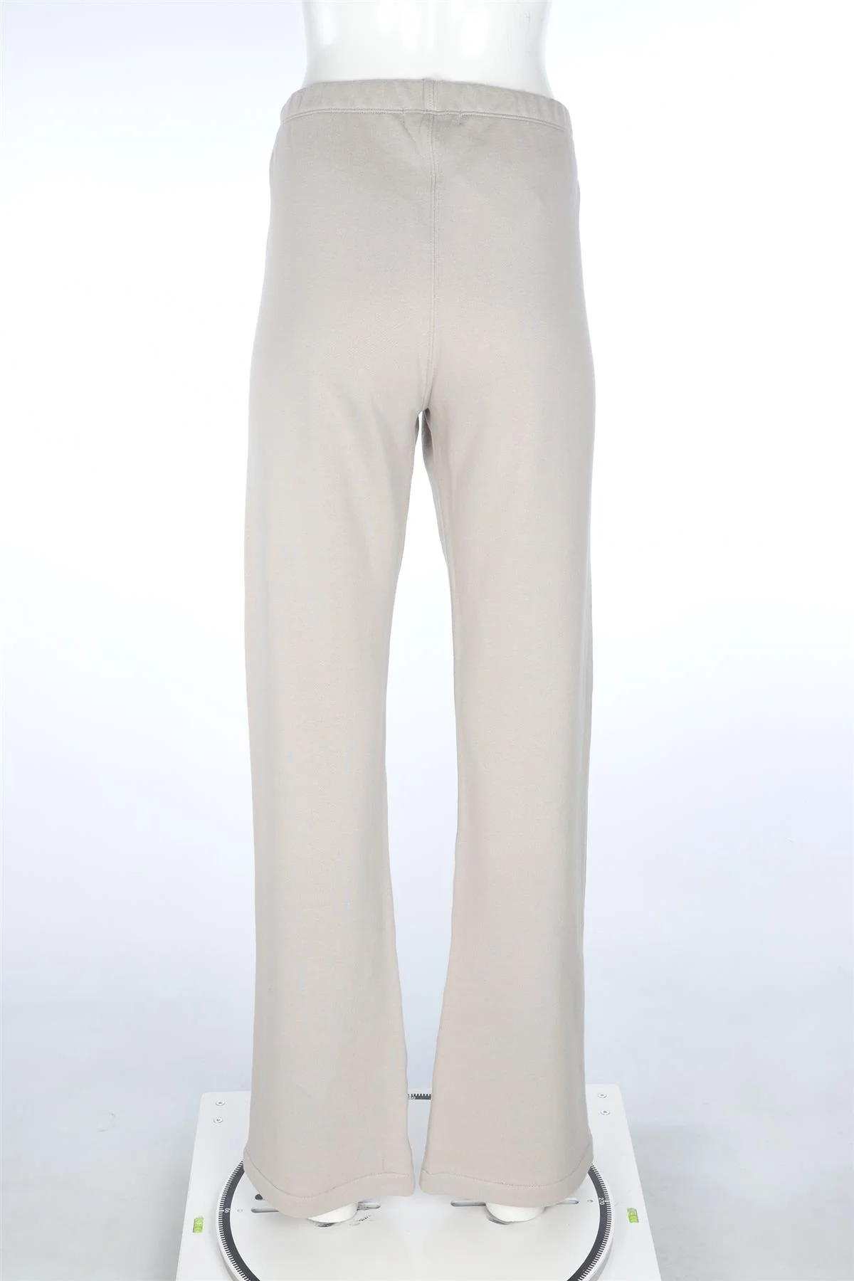 ETERNE TAUPE COTTON TRACK PANTS LARGE - Image 4