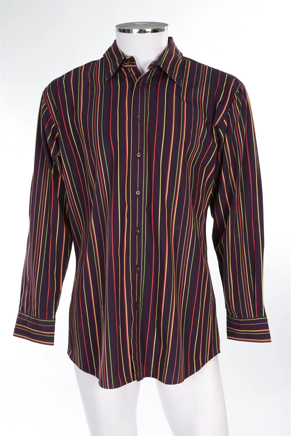 ETRO MULTI MEN'S COTTON SHIRT UK/US 42 - Image 2